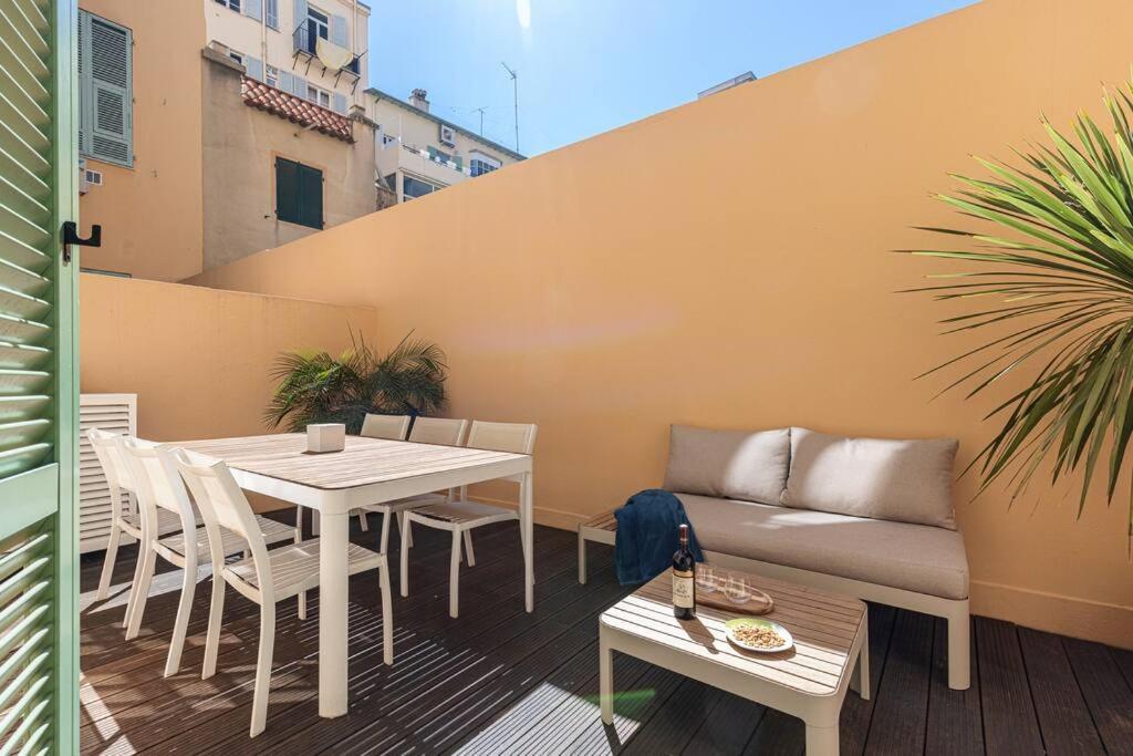 Gubernatis - Beautiful Duplex With Terrace Apartment Nice Luaran gambar