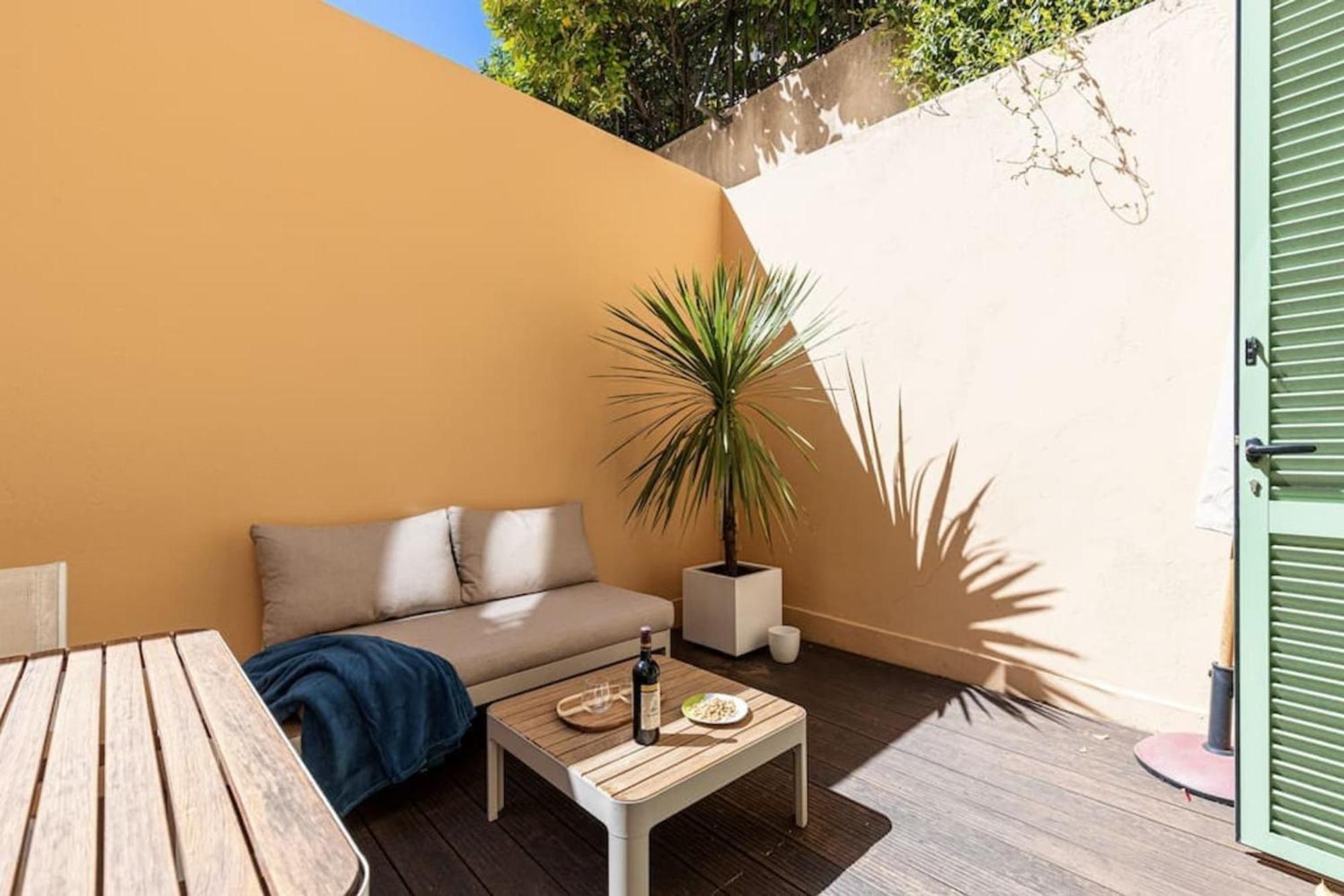Gubernatis - Beautiful Duplex With Terrace Apartment Nice Luaran gambar
